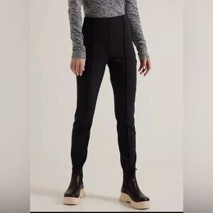 Athleta Glacier Snow Skinny Black Pant 14